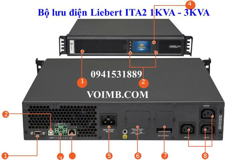 UPS Liebert ITA2 1KVA - 3KVA
